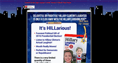 Desktop Screenshot of hillarypen.com