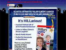 Tablet Screenshot of hillarypen.com